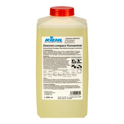 Desinet-compact Concentrate Kiehl Απολυμαντικό Καθαριστικό Συμπύκνωμα