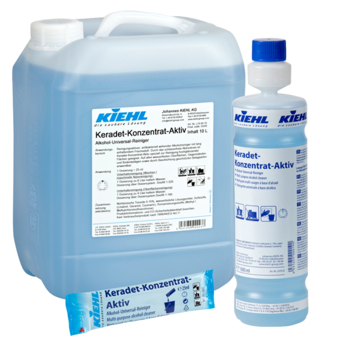 Keradet Concentrate Aktiv Keradet Concentrate Aktiv Kiehl 10L Επαγγελματικό Πολυκαθαριστικό Επιφανειών με Αλκοόλη