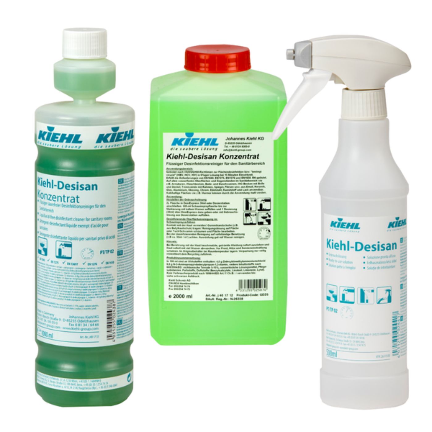 Kiehl-Desisan Concentrate Kiehl-Desisan Concentrate 1L Αλκαλικό Καθαριστικό & Απολυμαντικό Επιφανειών (VAH)