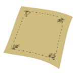 Endless Τραπεζομάντηλο Λαδόκολλα Ελιά Καφέ 100x100cm 150τμχ