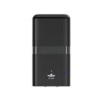 Συσκευή  κρεμοσάπουνου και αφρού 600ml SLIM LINE αυτόματη Μαύρη