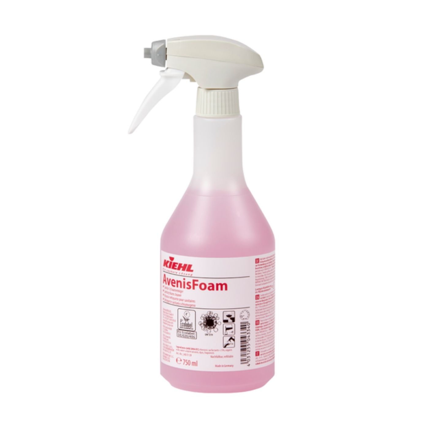 AvenisFoam 750ml Καθαριστικό μπάνιου AvenisFoam Kiehl 750ml σε σπρέι, κατάλληλο για επιφάνειες με άλατα, σαπουνάδες και ουρικές πέτρες.