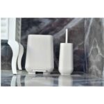 Σετ Κάδος & Πιγκάλ 7L Λευκό